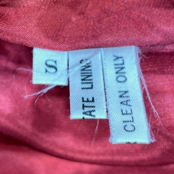 Vintage Real Rabbit Fur Coat Jacket Brown Women S Mobwife Glam Korea Pea Coat - Picture 4 of 5